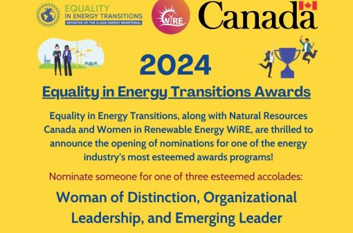 Nominations for 2024 Equality in Energy Transitions Awards now open