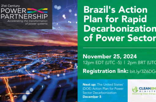 Brazil's Action Plan for Rapid Decarbonization of Power Sectors